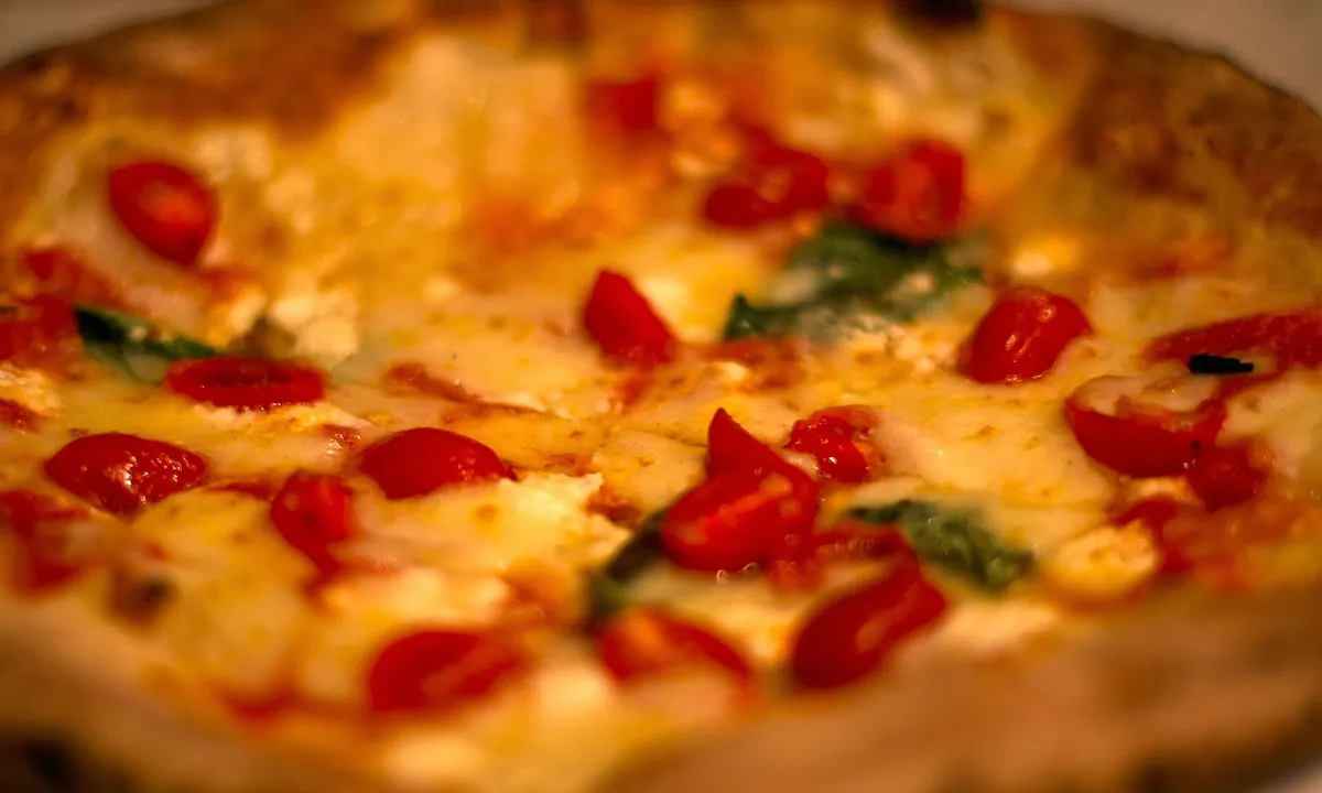 Pizza food typical of Apache